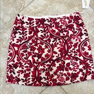 Monica Luxletic Floral Patterned Skort